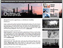 Tablet Screenshot of bezpecnost-uklid-ostrava.cz
